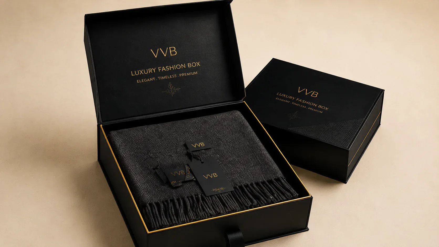 Luxury fashion boxes for high-end apparel and accessories