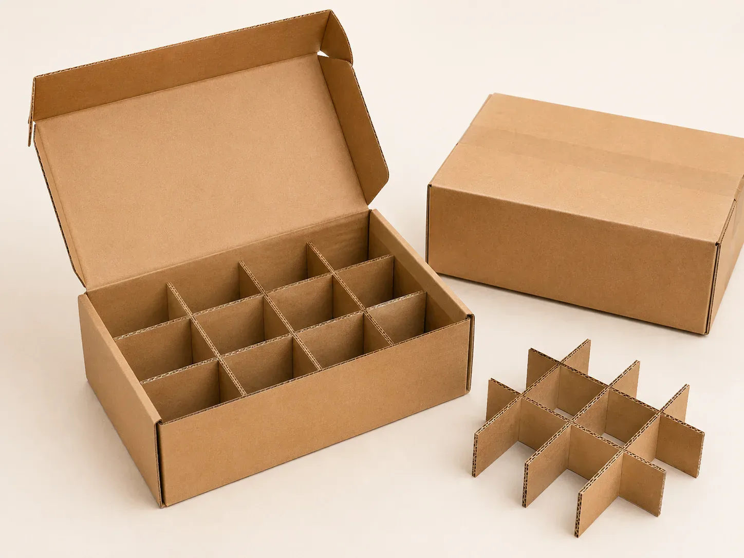 Corrugated Boxes with Dividers