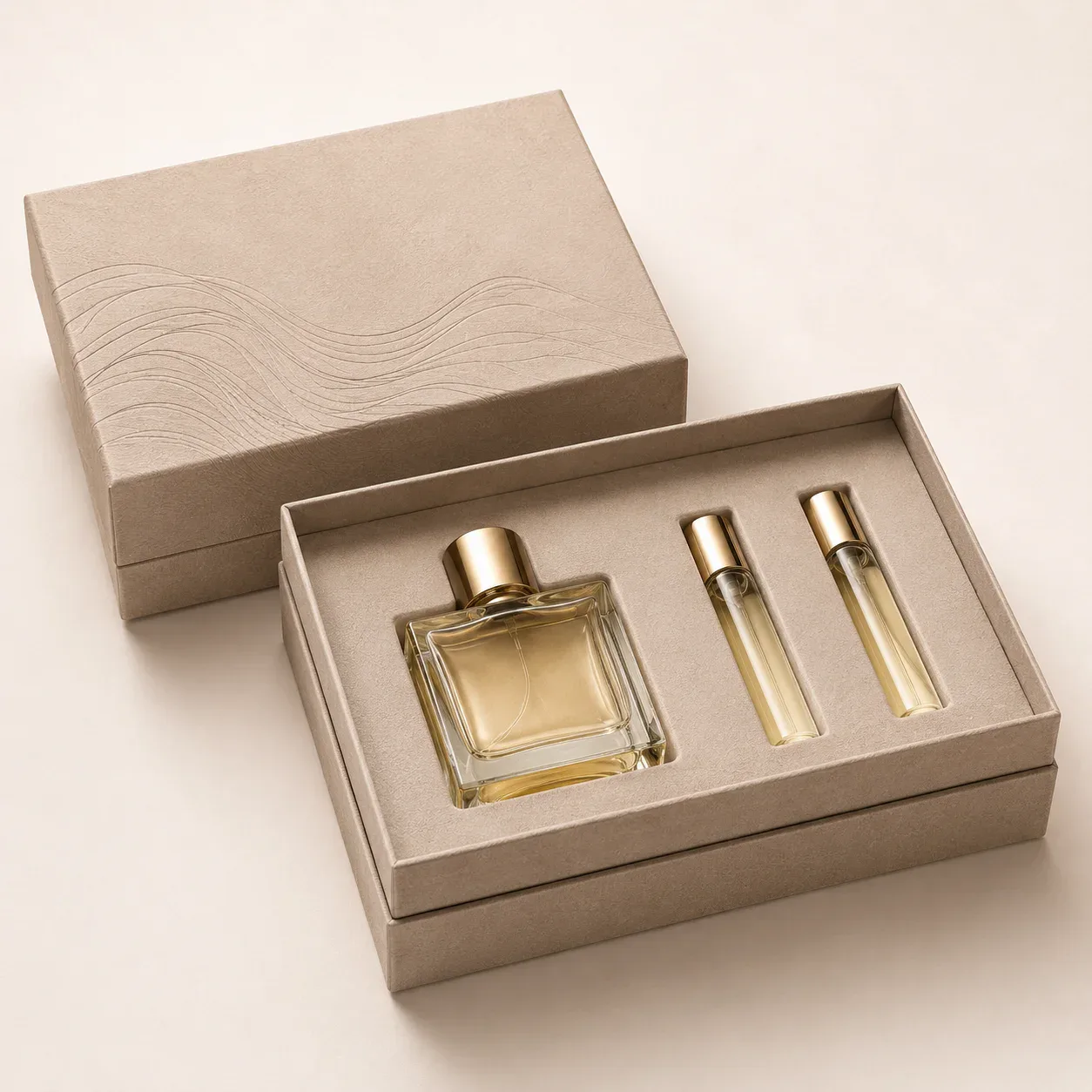 Perfume and fragrance packaging boxes for glass bottles and vials