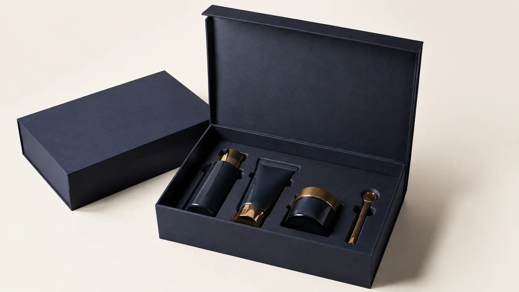 Cosmetic gift set packaging boxes