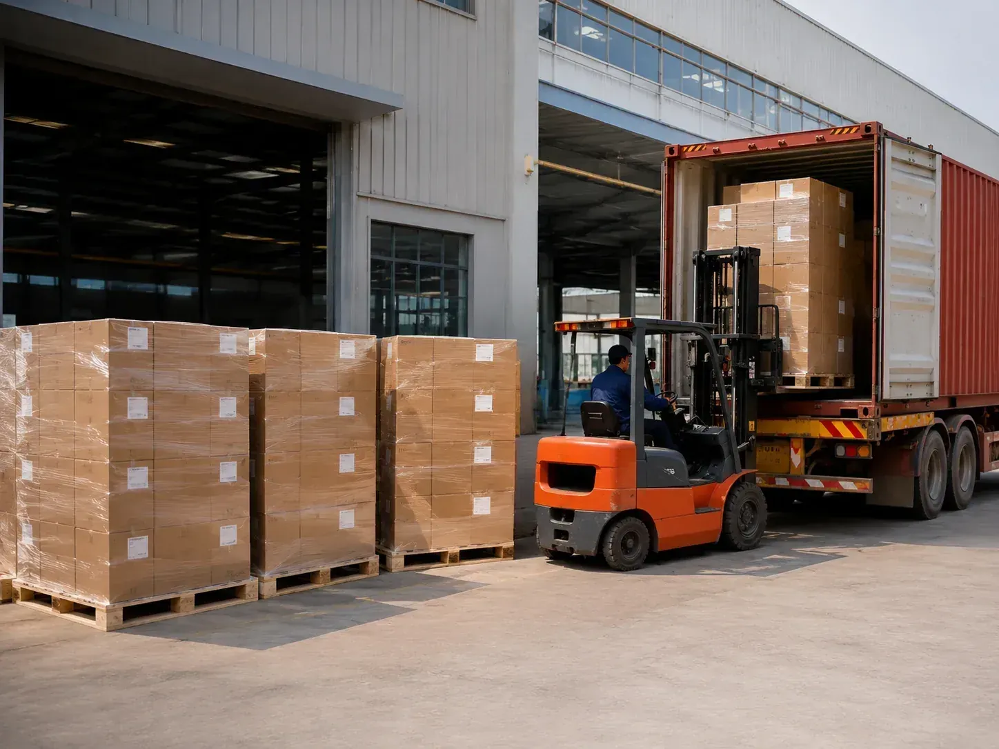 Export-ready packaging support