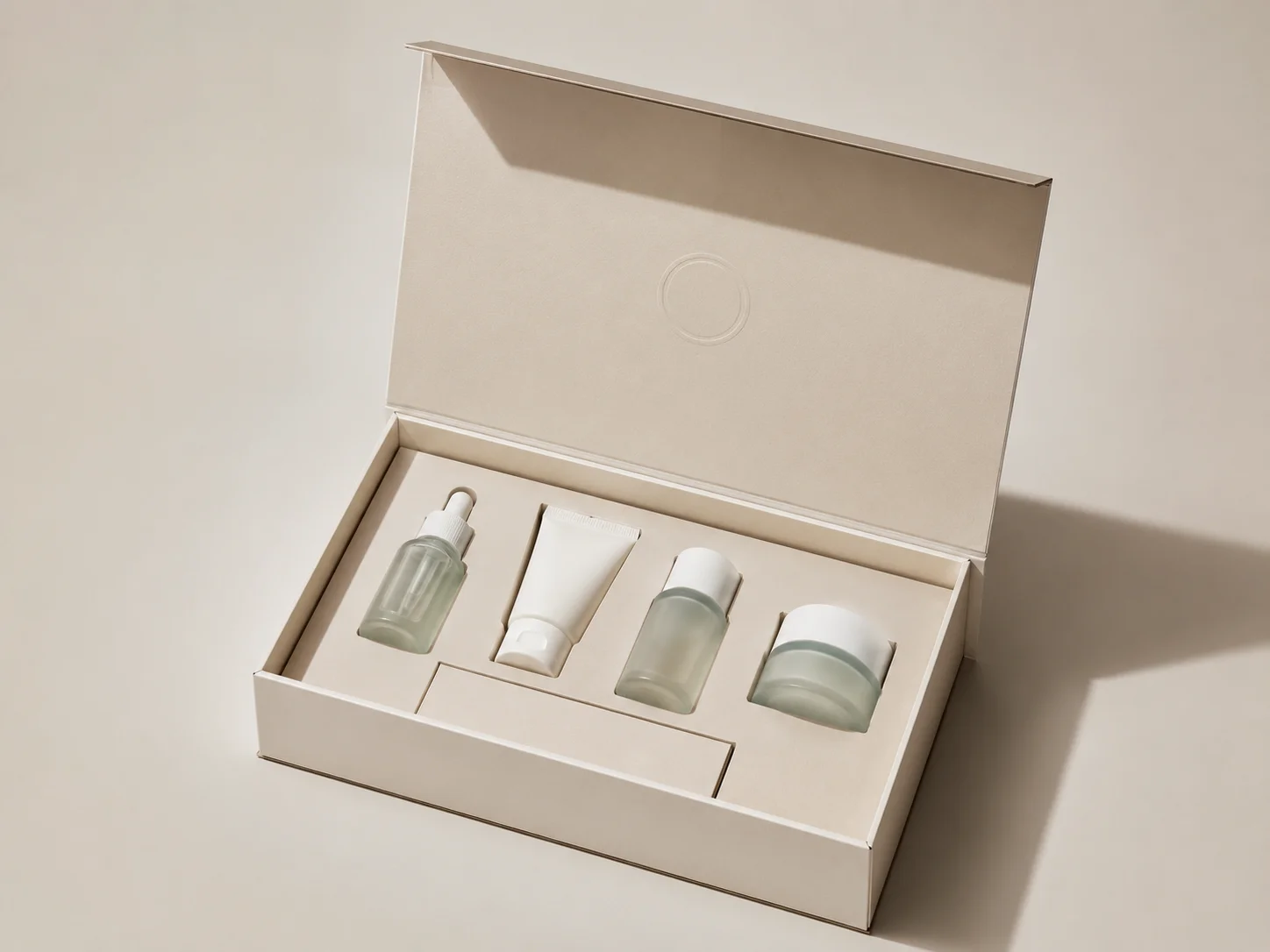 Premium launch packaging for product presentation and unboxing.