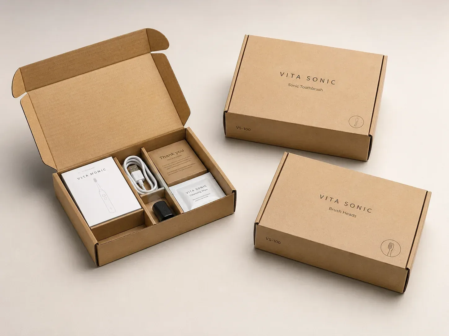Inner cartons and accessory packaging for e-commerce orders