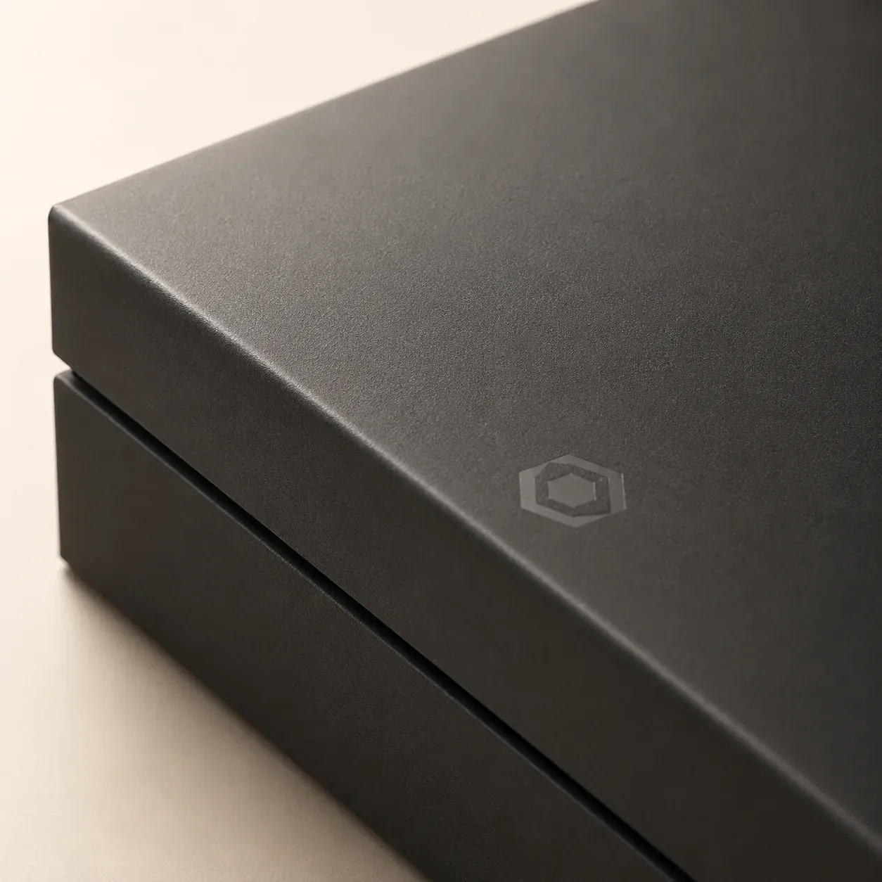 Matte lamination on electronics packaging