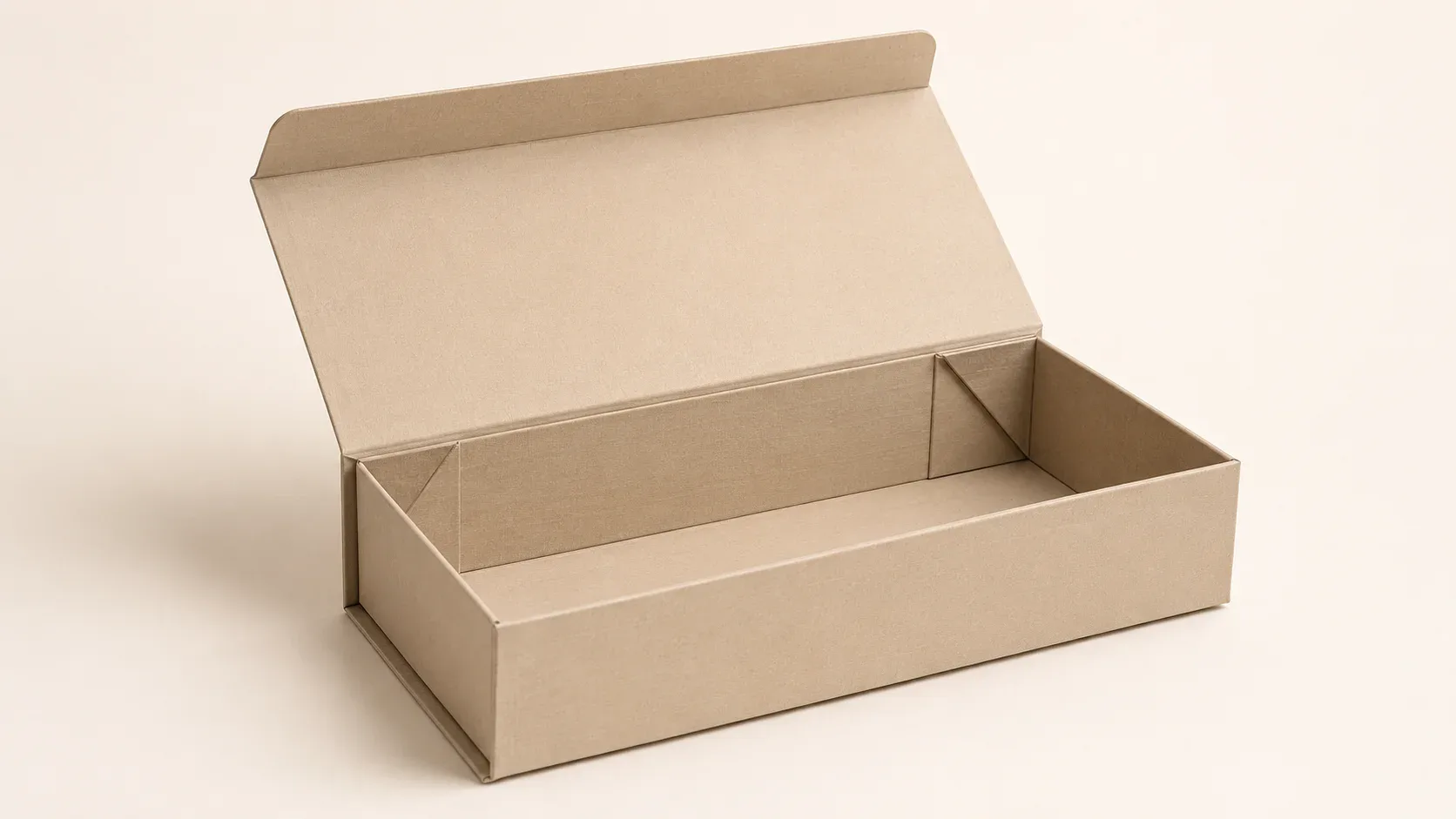 Collapsible folding gift box with fold-flat structure