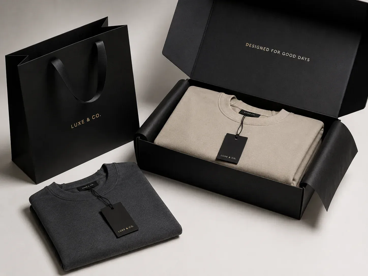 Apparel and fashion packaging for retail and ecommerce