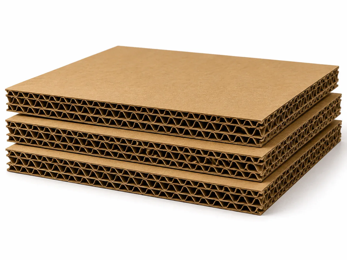Triple Wall Board paper packaging material sample