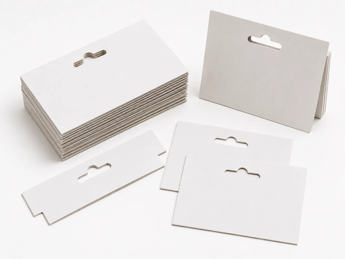 Paperboard Header Card paper packaging material sample