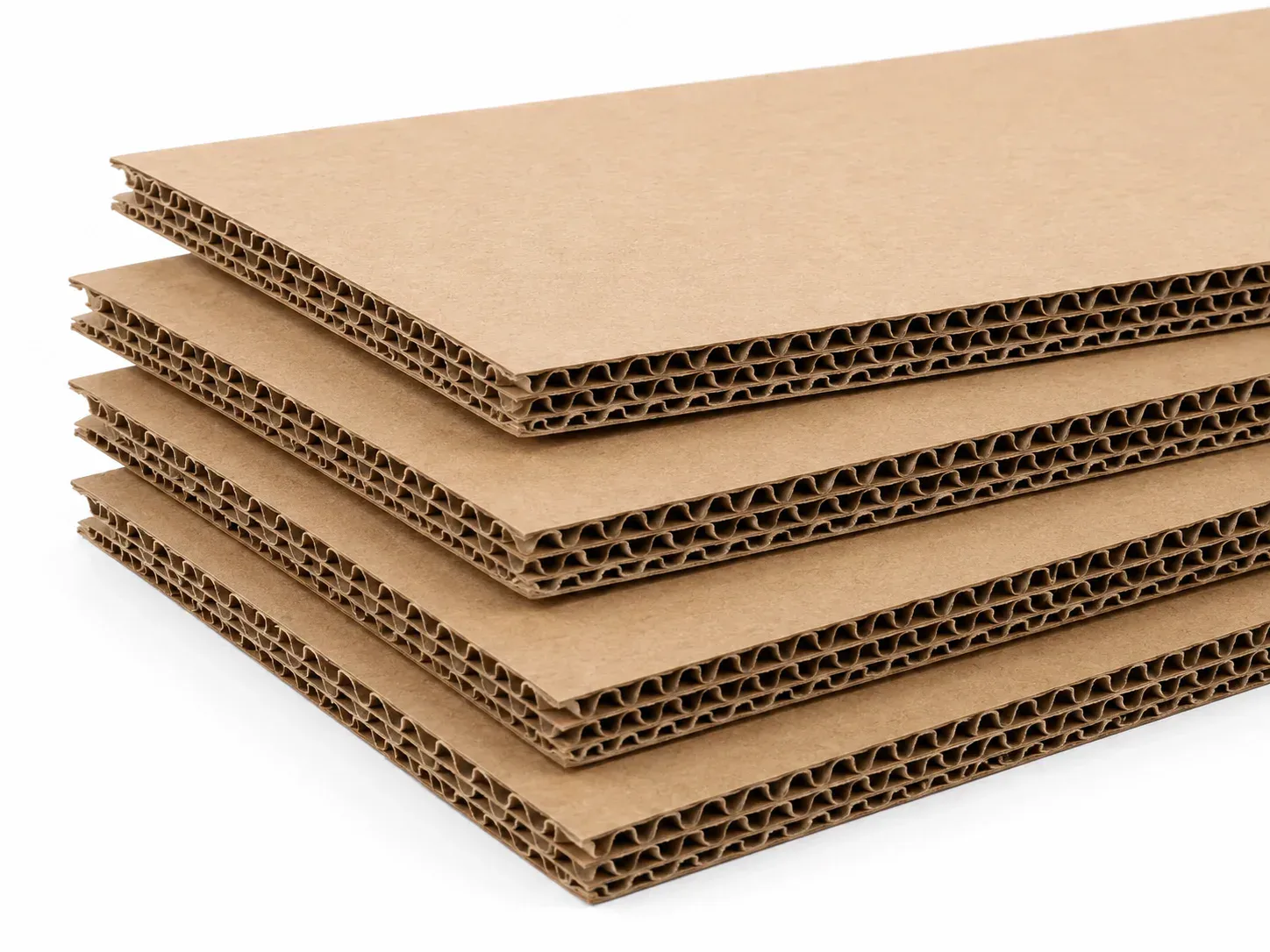 BE Double Wall Display Board paper packaging material sample