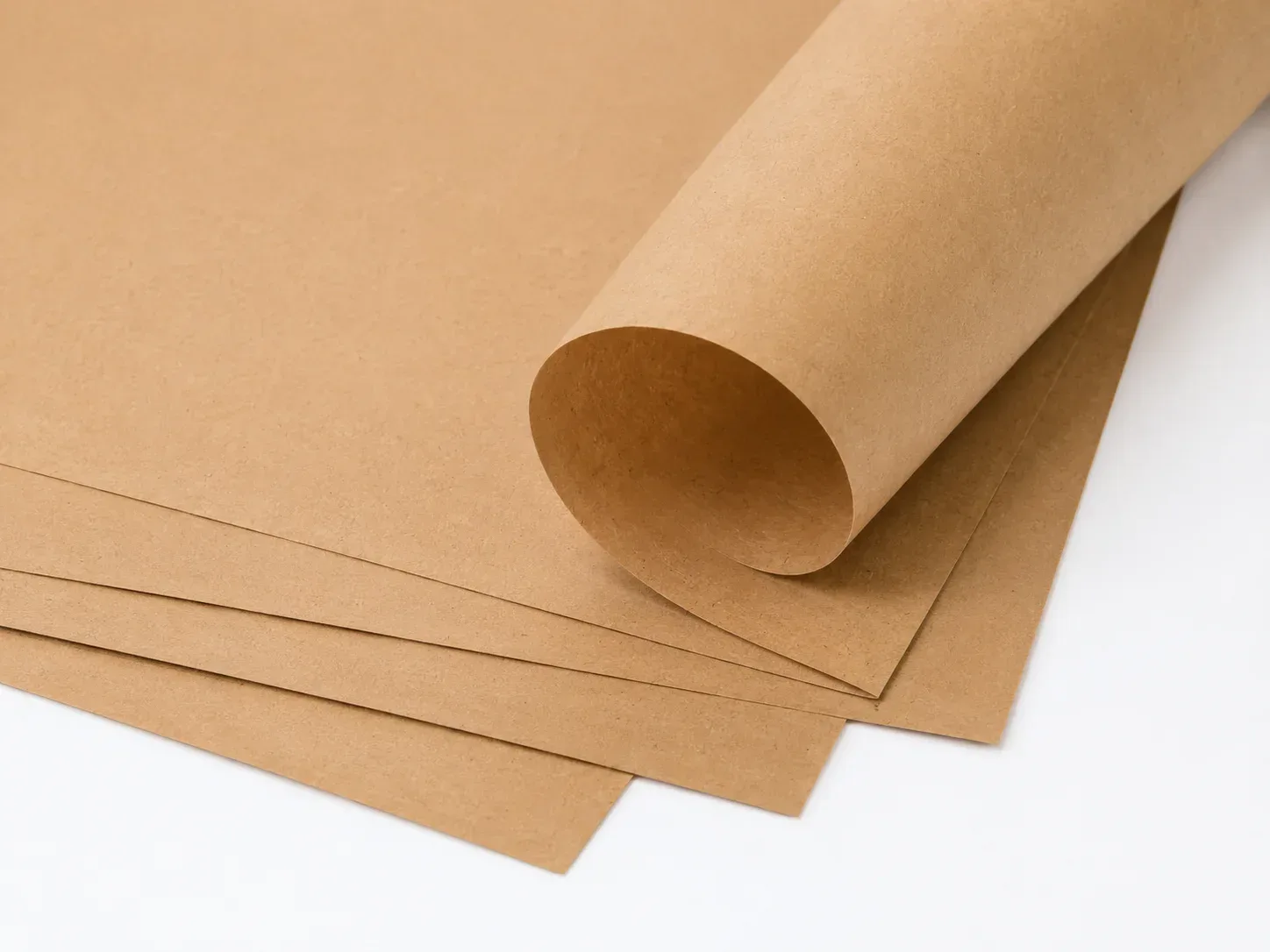 Kraft Paper Wrap paper packaging material sample