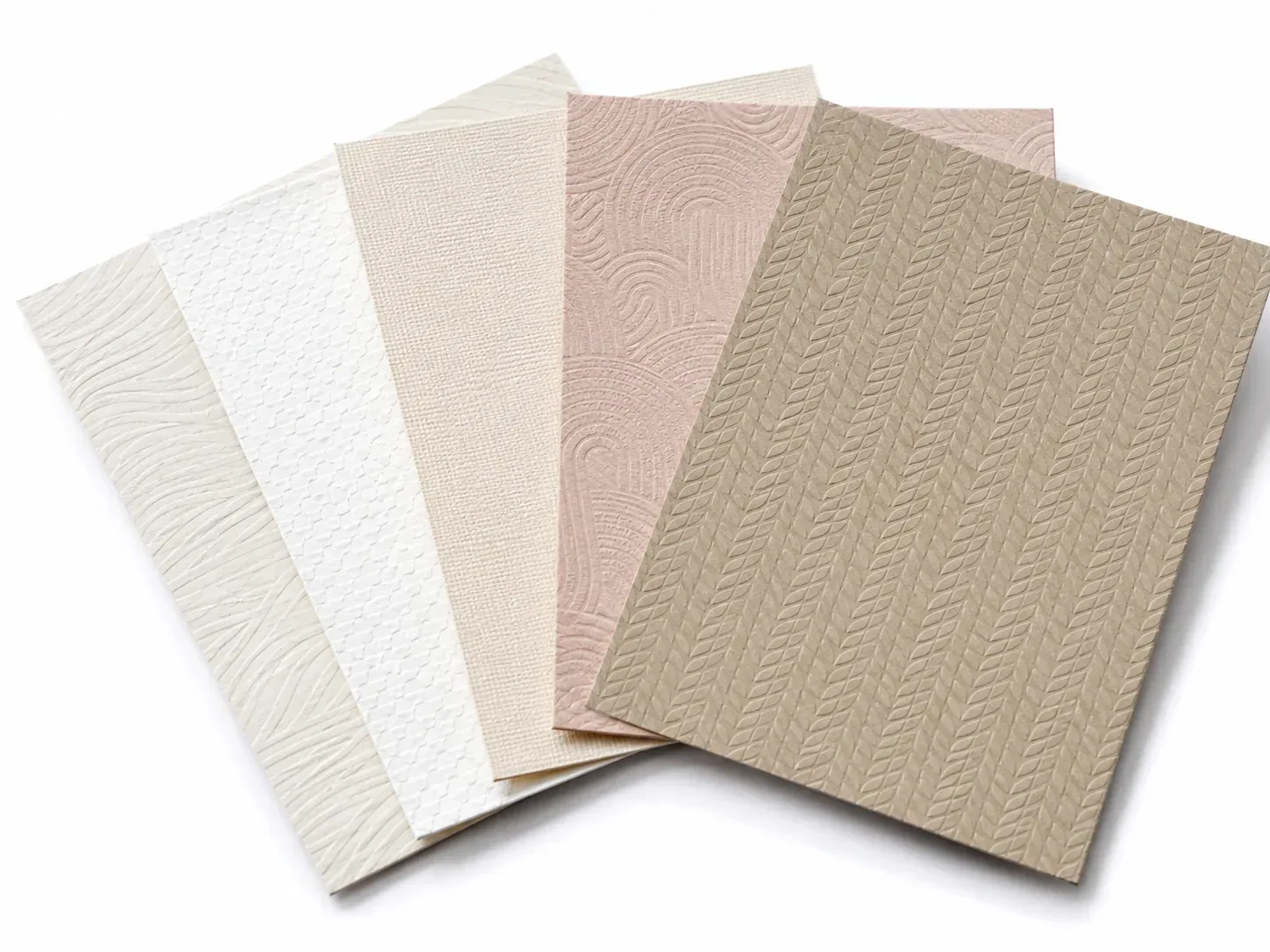 Embossed Textured Paper paper packaging material sample