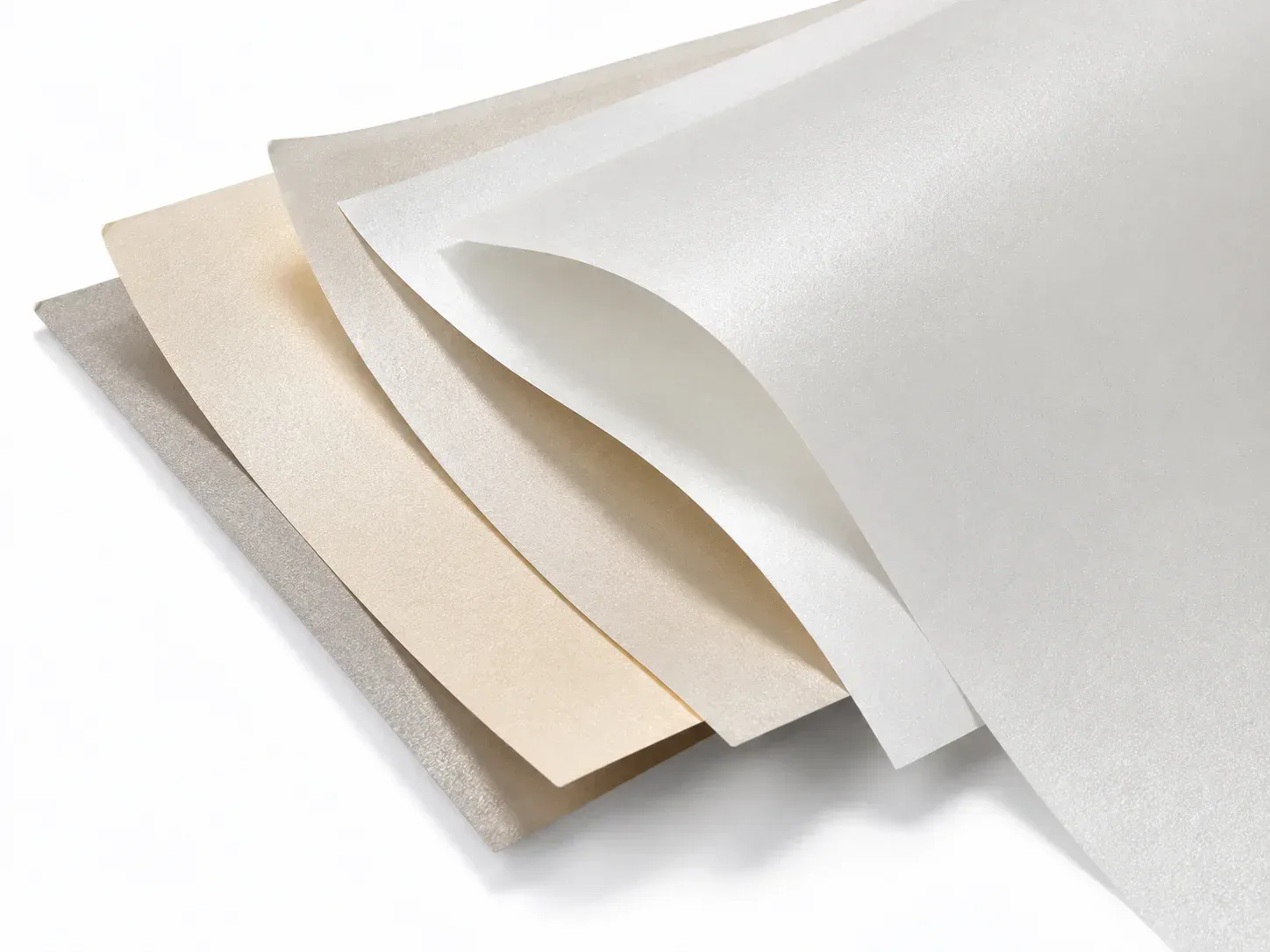 Pearlescent Paper paper packaging material sample